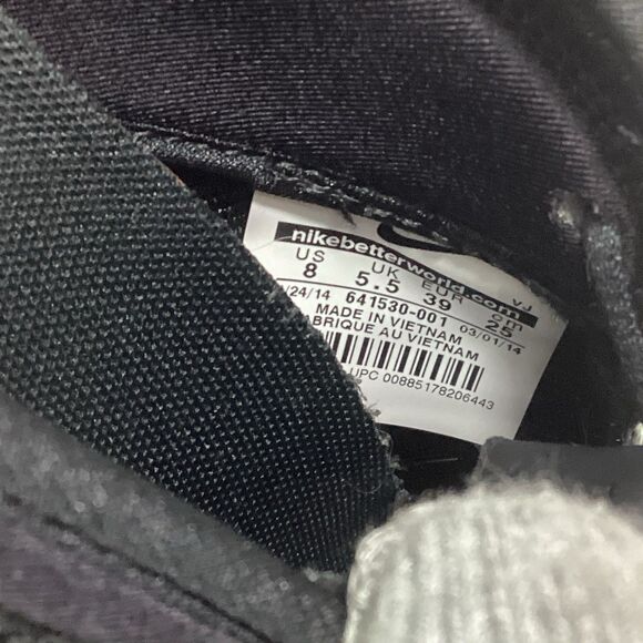 Nike Training Free 1.0 Cross Bionic Women's Sz 8 Black Lightweight 641530-001 - Picture 11 of 11